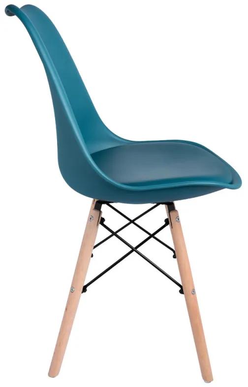 Pack 6 Cadeiras Tilsen - Verde-azulado