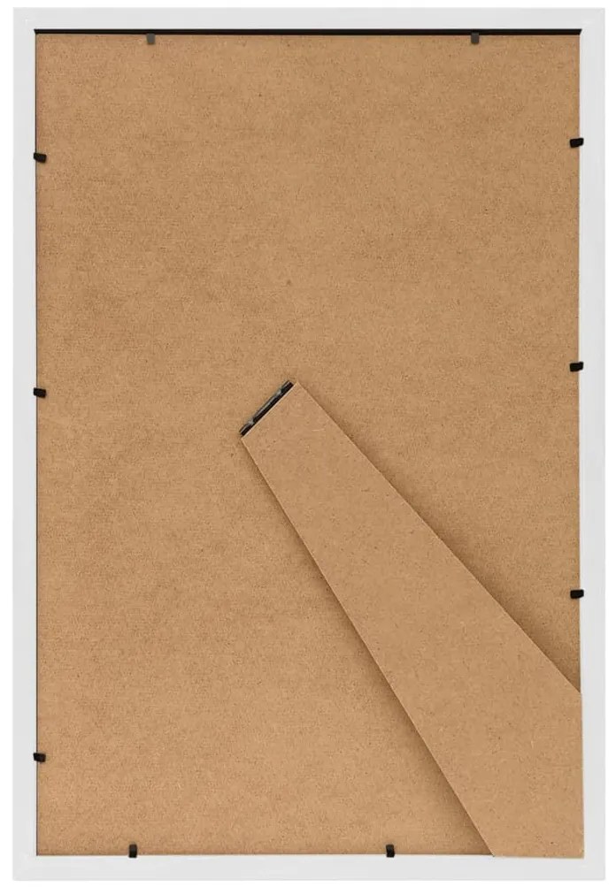 Molduras para mesa 5 pcs 13x18 cm MDF branco