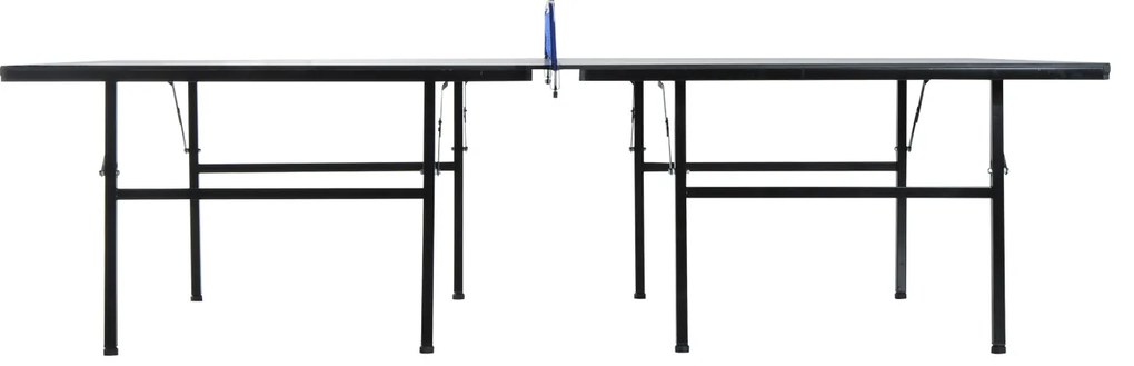 Mesa de Ping Pong Dobrável com Rede – Cor Azul – Aço e MDF – 152.5x274x76cm