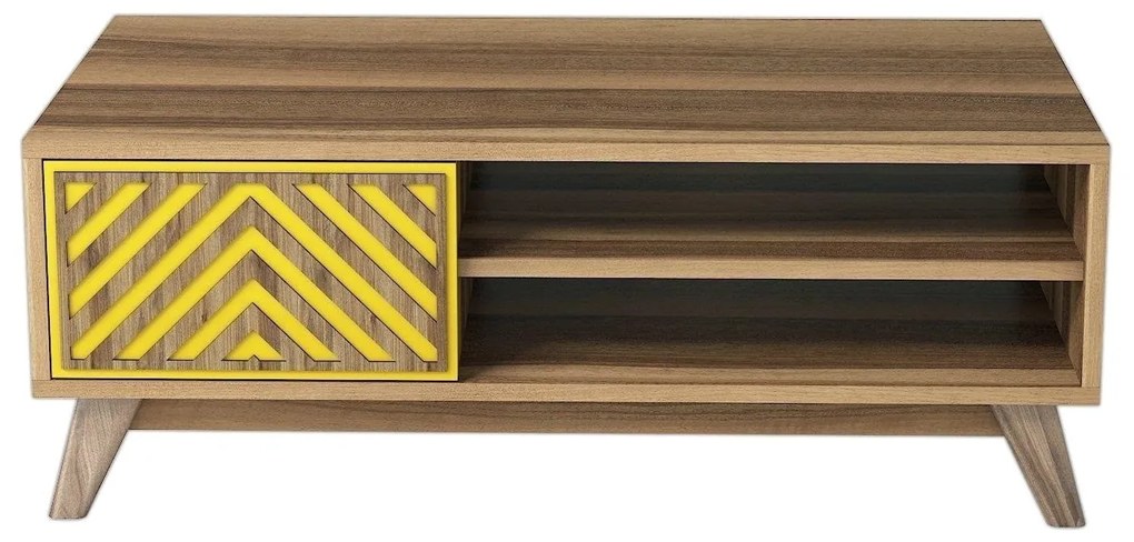 Mesa de Centro Inci – Noz – 105x38,2x60 cm