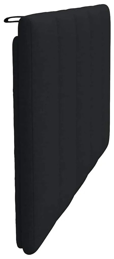 Almofadão de cabeceira 100 cm tecido preto