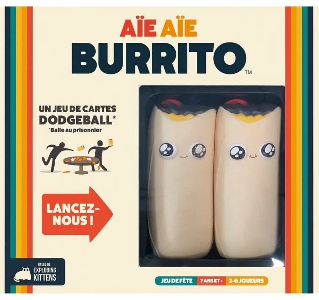 Jogo de Mesa Asmodee Aïe Aïe Burrito (fr)