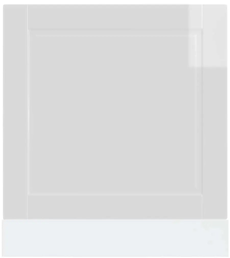 Painel máquina lavar louça Porto branco alto brilho 60x1,5x67cm