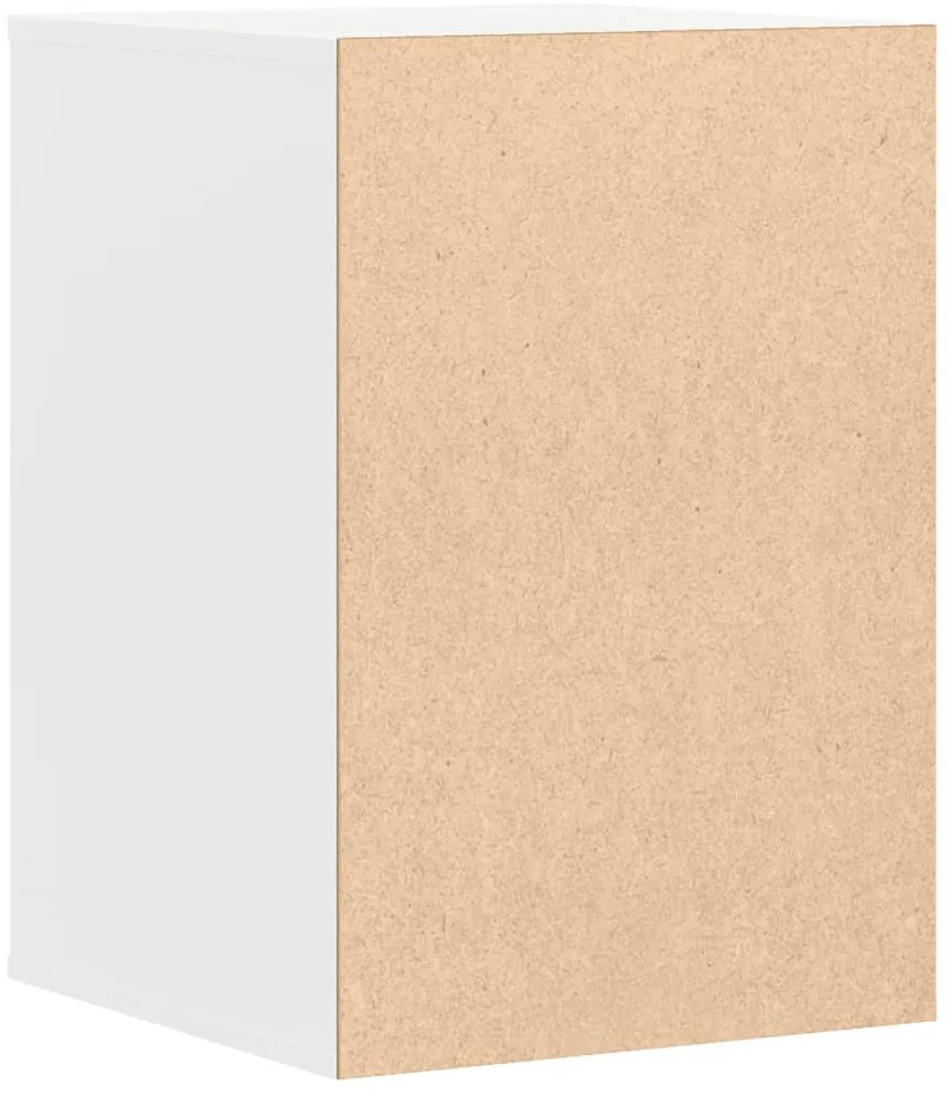 Cómoda com 3 Gavetas - 40x41x58 cm - derivados de madeira - branco