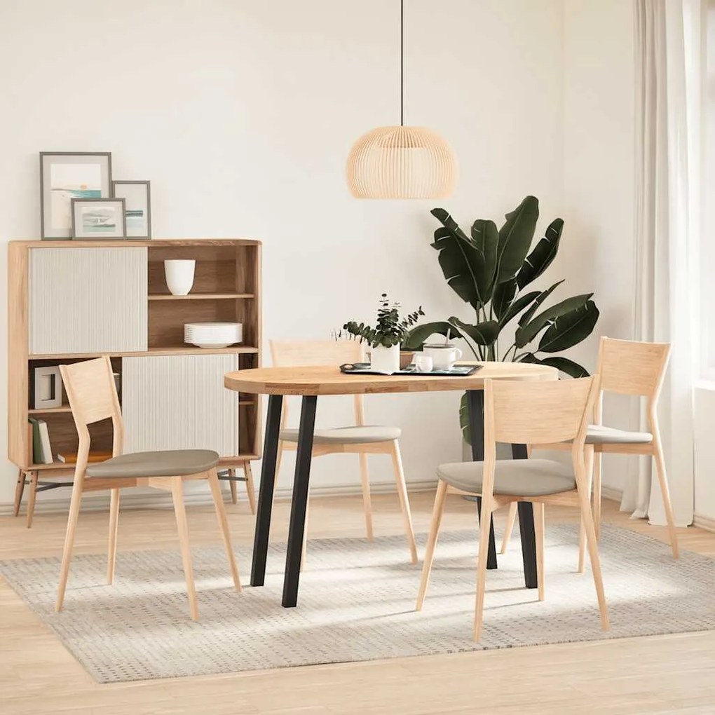 Pés de mesa de console 4 peças, preto, 72 cm, aço
