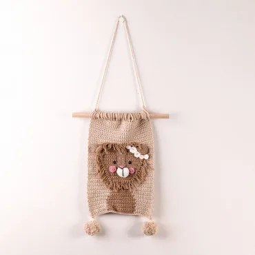 Tapeçaria Decorativa Zambia Kids Leão - Sklum