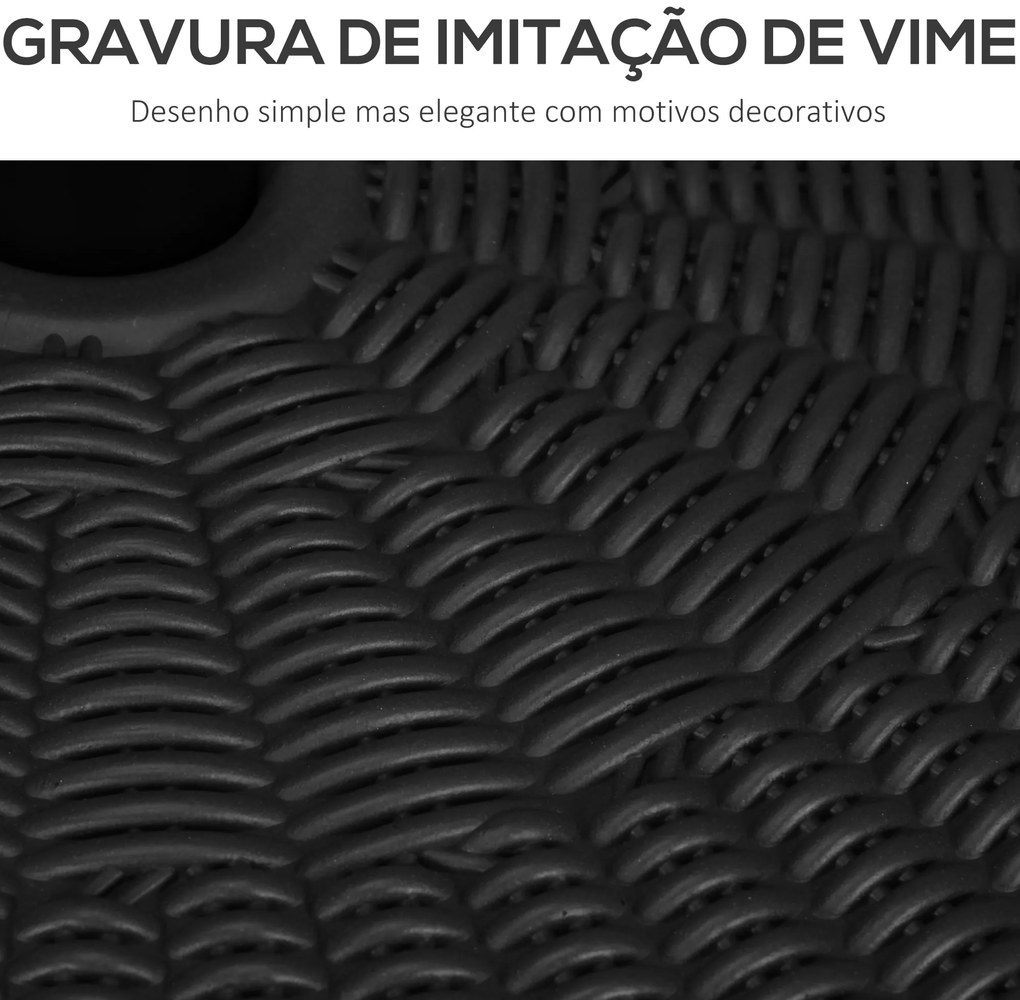 Base para Chapéu de Sol Redondo Suporte para Chapéu de Sol Recarregáve