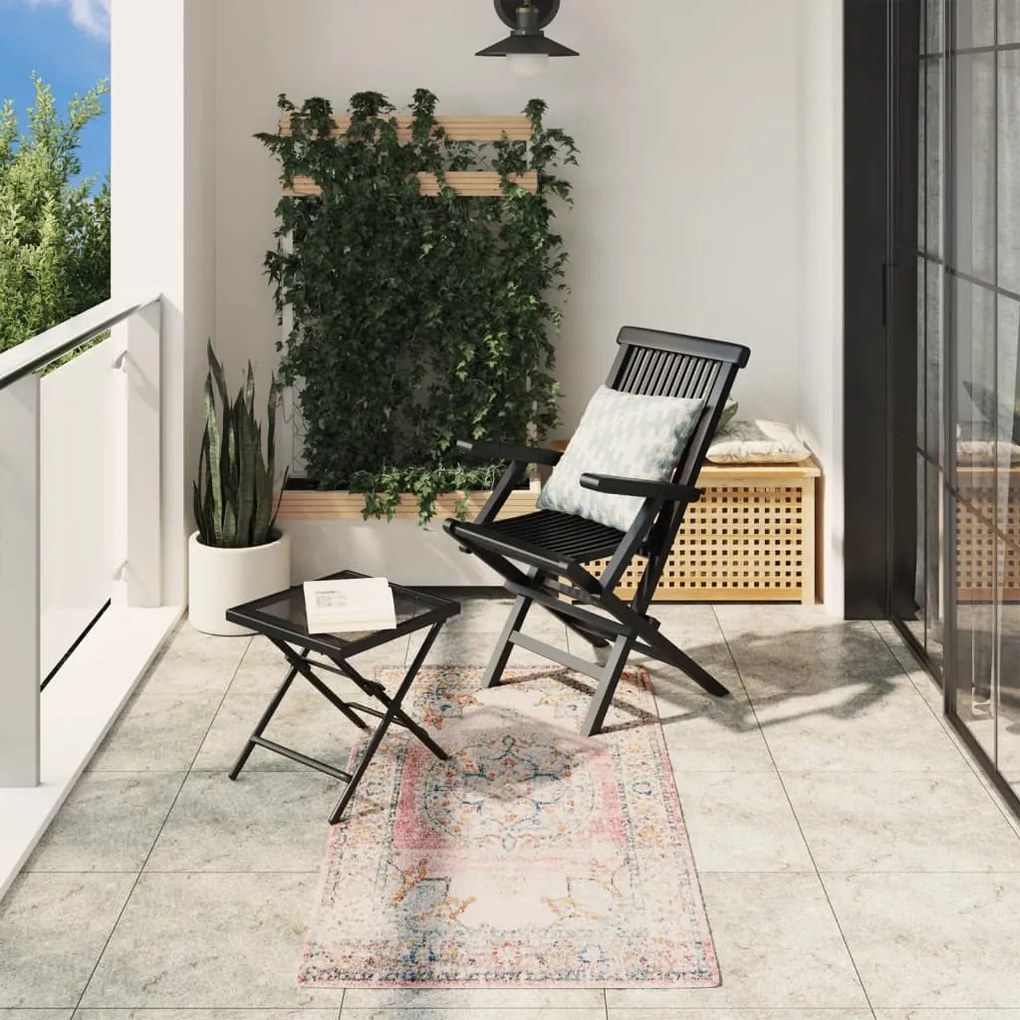 vidaXL Tapete de interior e exterior design vintage ARBIZU 80x150 cm