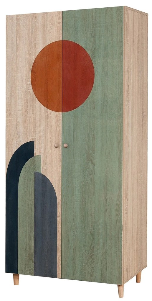 Roupeiro Lidya – Sonomo – 90x192x52 cm