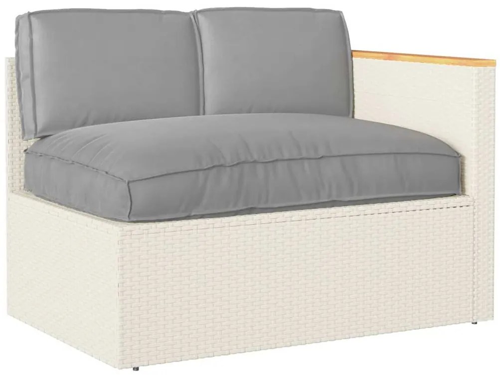 Conjunto de Almofadas para Palete com travesseiro 3 pcs Cinzeto