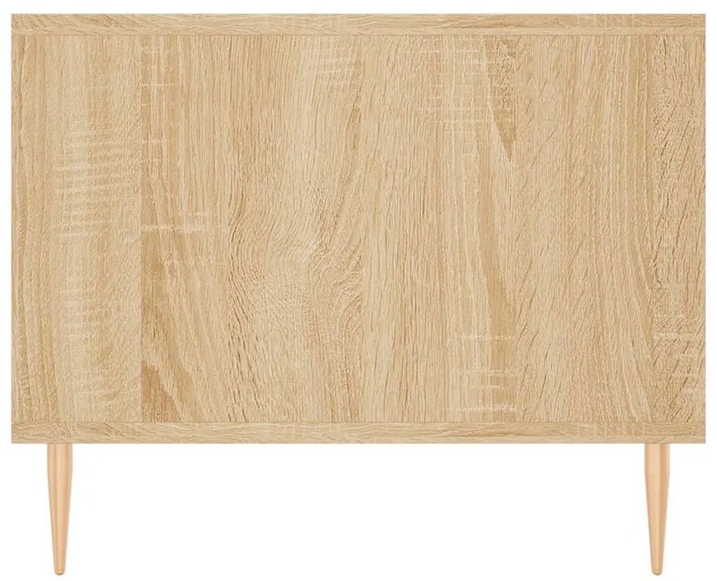 Mesa de centro 102x50x40 derivados de madeira carvalho sonoma