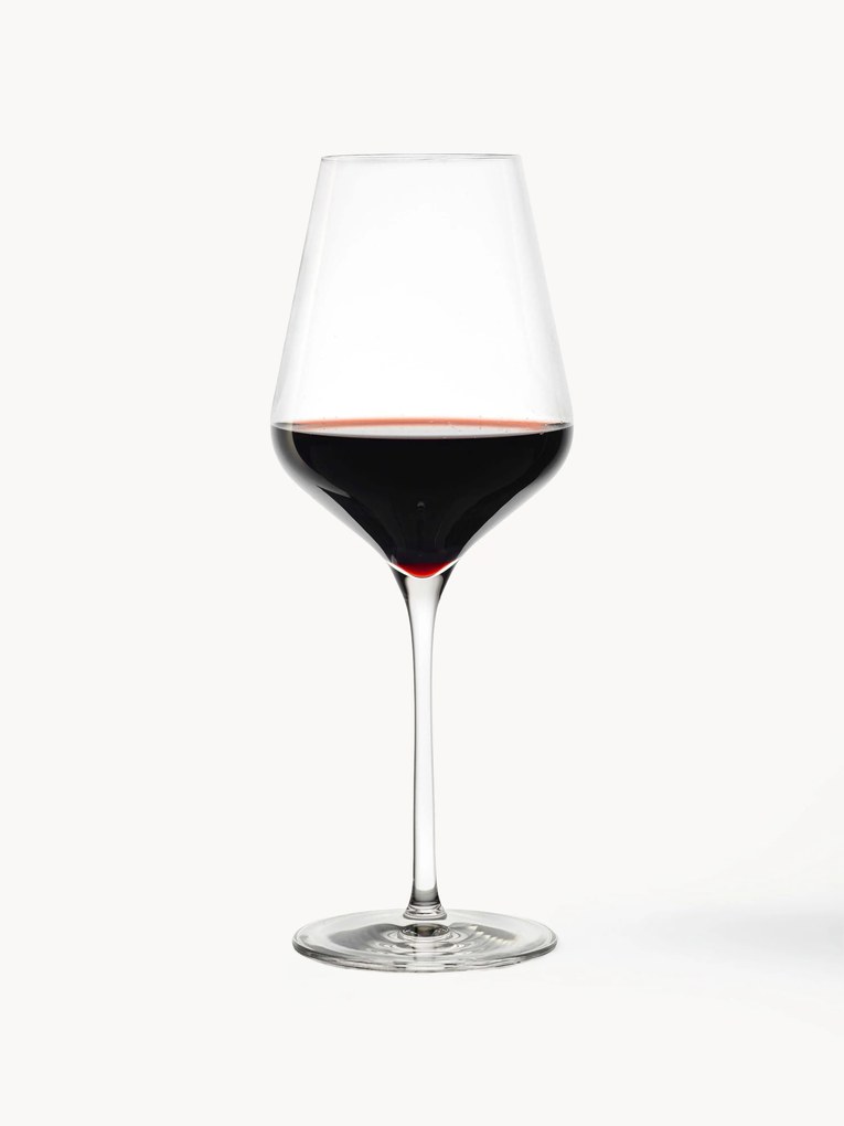 Copos de cristal para vinho tinto Quatrophil, 6 uni.