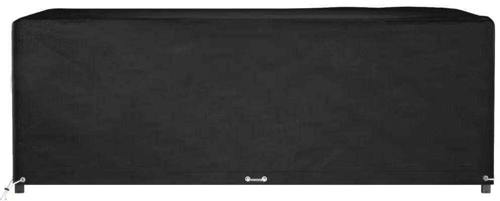 Capa p/ mobiliário de jardim 12 ilhós 270x180x90 cm retangular