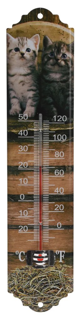 Termómetro com Decoração Animais 30cm