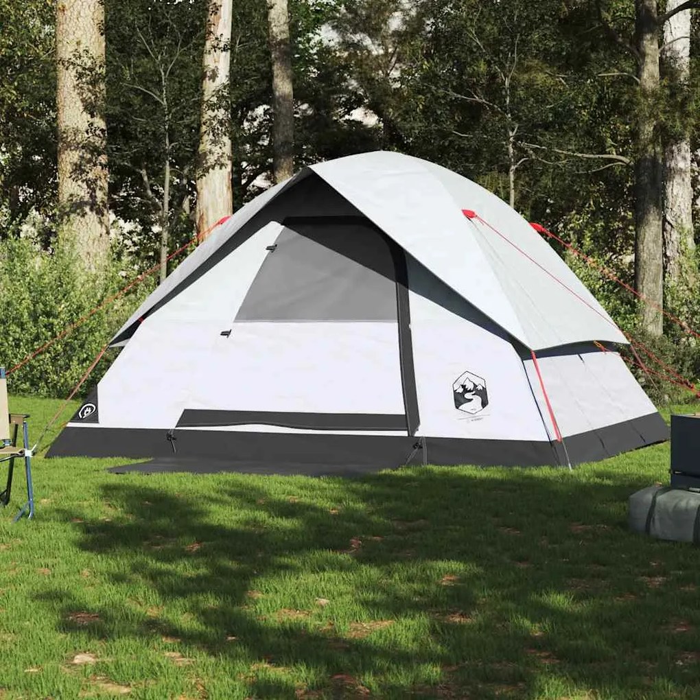 Tenda familiar cúpula p/ 6 pessoas opaca impermeável branco