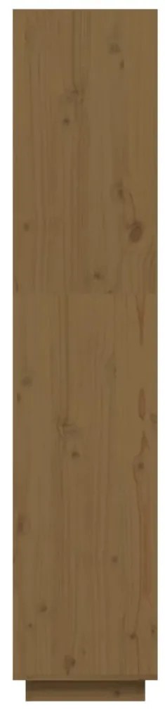 Estante/divisória 40x35x167 cm pinho maciço castanho mel