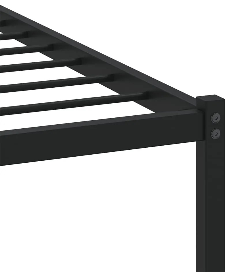 Cama sem colchão com cabeceira 90x190 cm carvalho castanho
