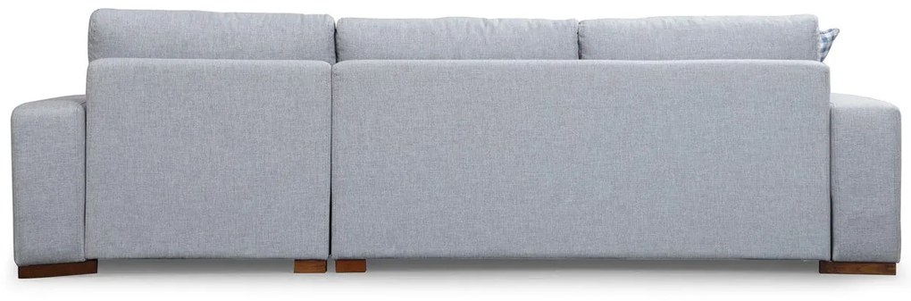 Sofá de Canto Loop – Cinzento Claro – 290 cm x 194 cm
