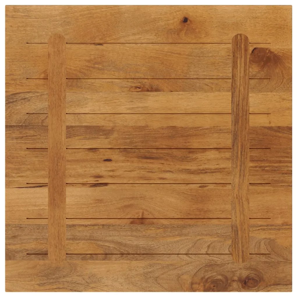 Tampo de mesa quadrado 70x70x2,5 cm mangueira maciça