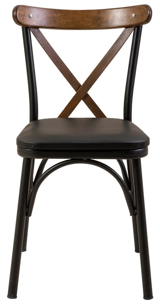 Conjunto de Mesa de Jantar Extensível Oliver – Preto – Mesa: 120x77x75