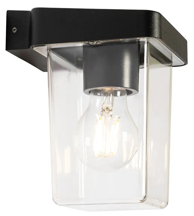 Candeeiro de parede exterior moderno preto IP54 - Chimay Moderno