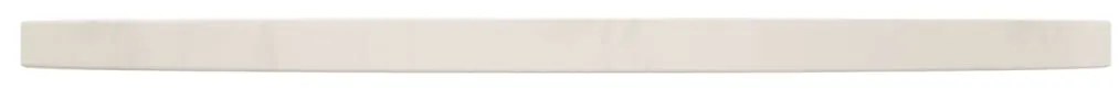 Tampo de mesa pinho maciço Ø60x2,5 cm branco
