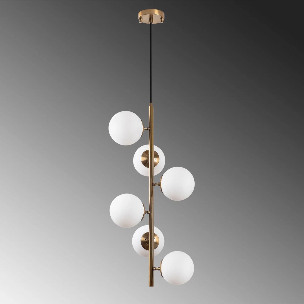 Chandelier Fazli – Vintage – 40 x 40 x 86-176 cm