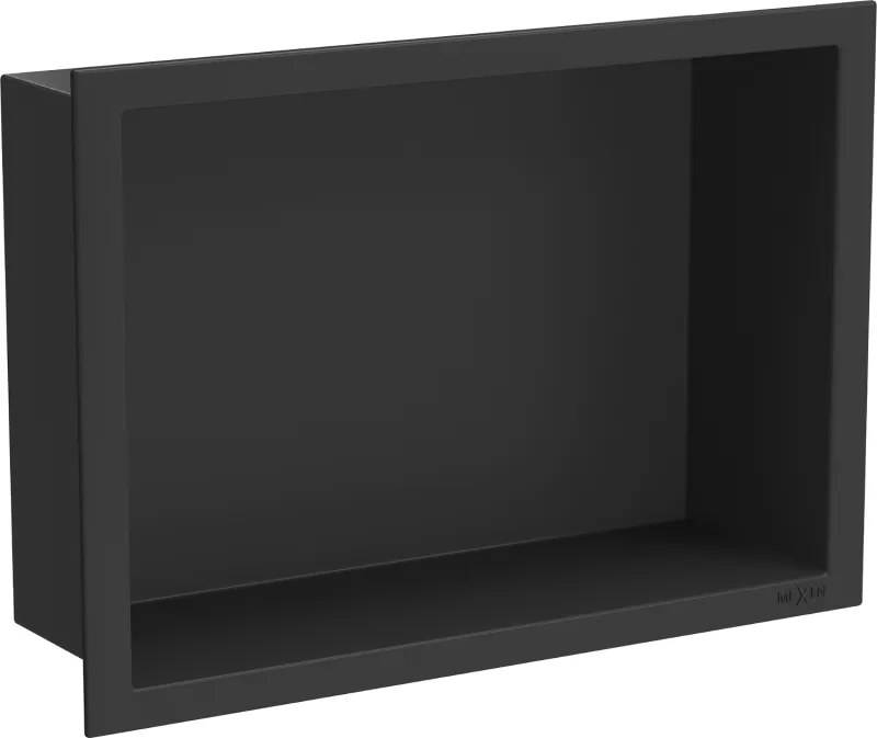 Mexen X-Wall-R prateleira embutida com flange 30 x 20 cm, preta - 1970302010