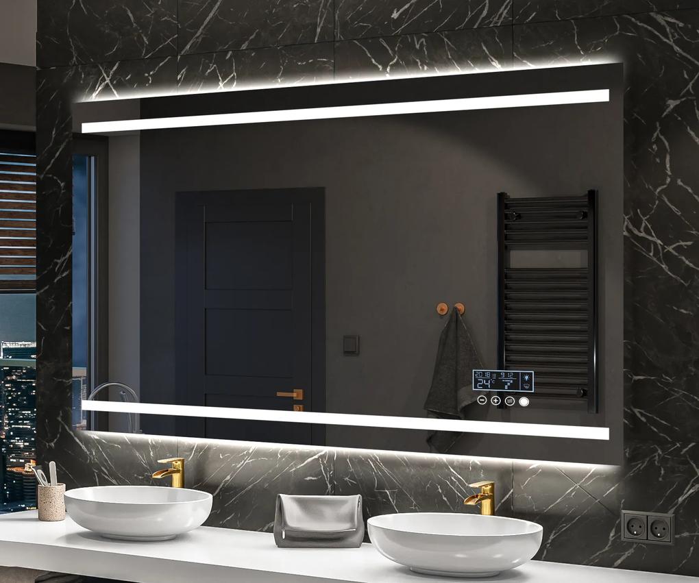 Espelho com iluminação LED L23 para casa de banho