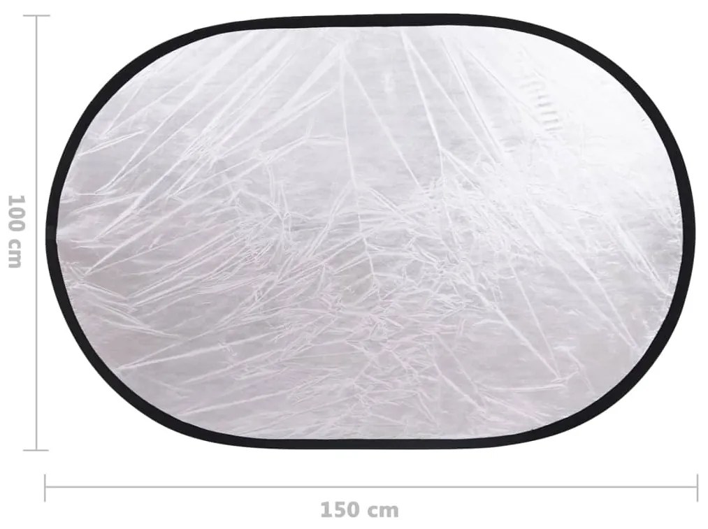Conjunto de refletores 5-em-1 e 2-em-1 com sacos de arrumação