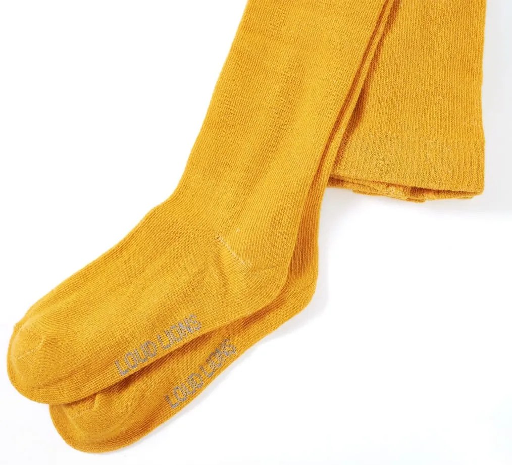 Meias-calças para crianças ocre-escuro 116