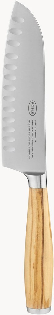 Faca Santoku com pega em madeira de oliveira Artesano