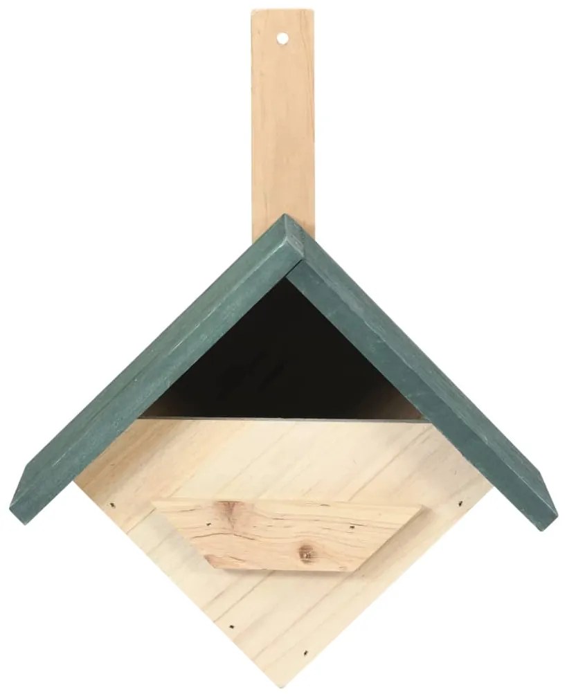 Casas para pássaros 4 pcs 24x16x30 cm madeira de abeto
