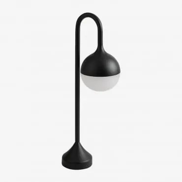 Baliza Led De Exterior Em Alumínio Uveron Preto - Sklum