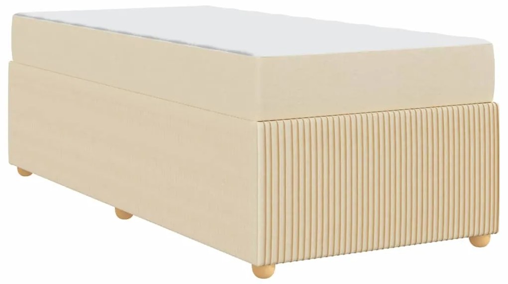 Estrutura da Cama Outros Creme 80 x 200 cm tecido