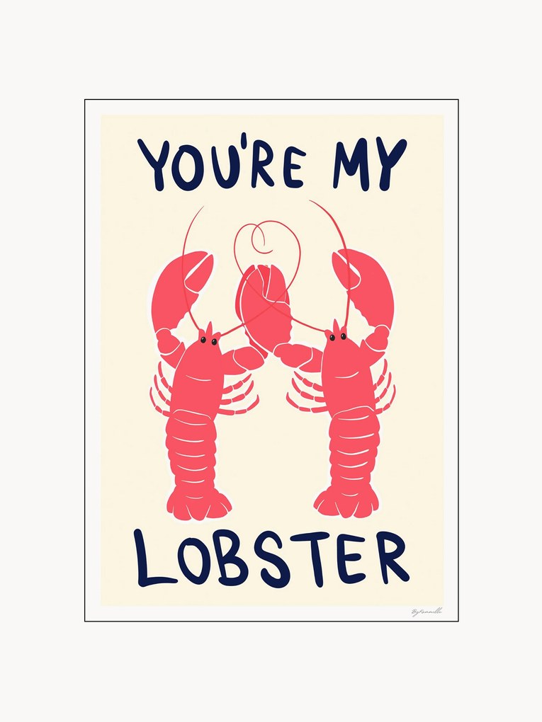 Póster You're My Lobster