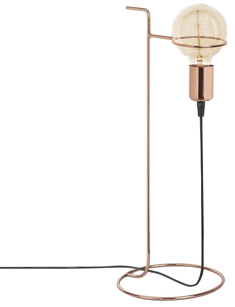 Candeeiro de Mesa Pota – Cobre – 19 x 19 cm