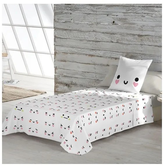 Lençol de Cima Kwanimals Cool Kids Feels Cama de 90 (160 X 270 cm)