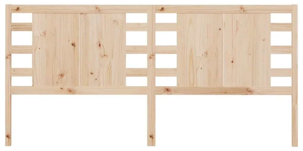 Cabeceira de cama 206x4x100 cm pinho maciço