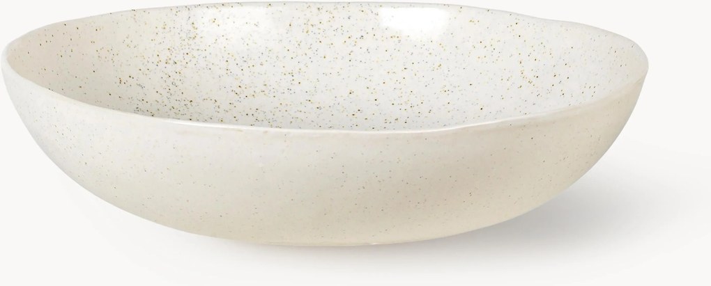 Taça de servir artesanal Nordic Vanilla