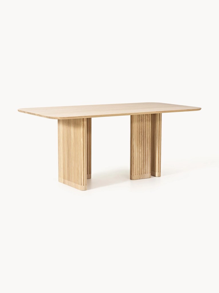 Mesa de jantar em madeira de carvalho Jolka, vários tamanhos