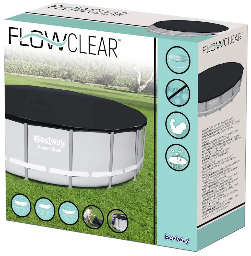 Cobertura de piscina Flowclear 488 cm