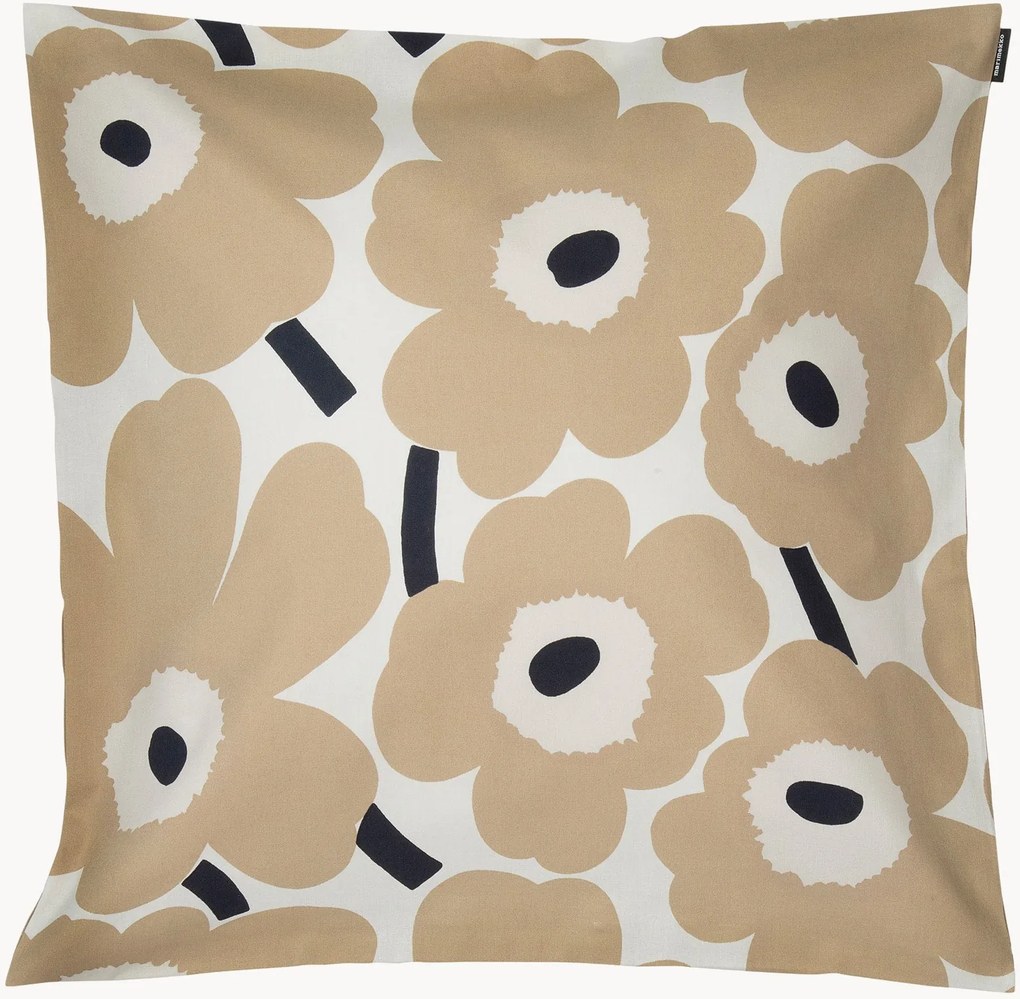 Capa de almofada em algodão com padrão floral Pieni Unikko