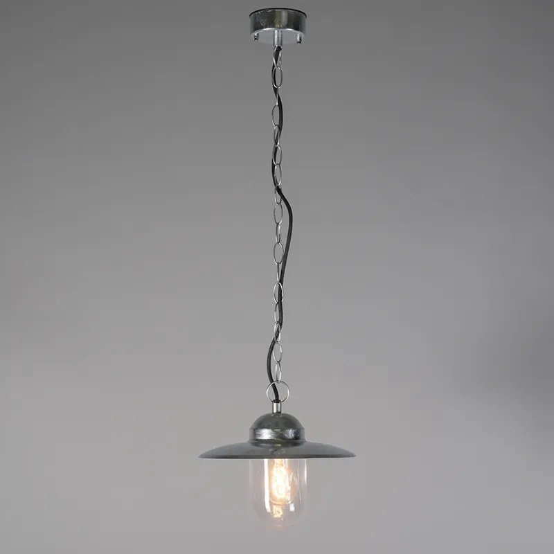 Candeeiro de suspensão industrial zinco IP44 - Munich
