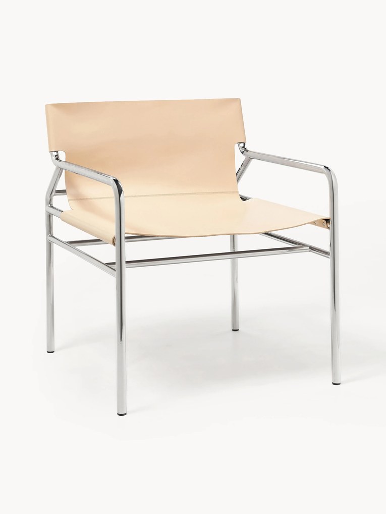 Cadeira em couro Dion