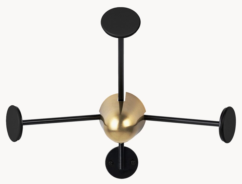 Bengaleiro de parede em metal Matégot