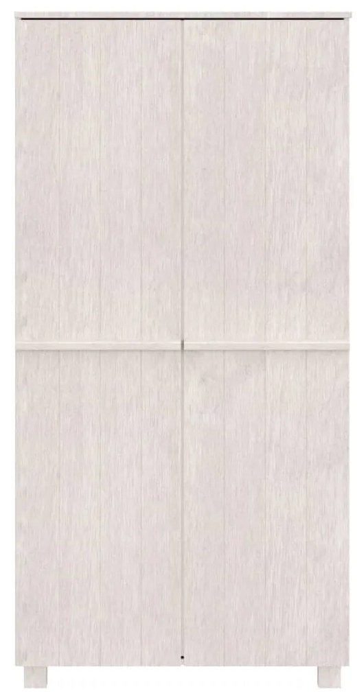 Roupeiro HAMAR 89x50x180 cm pinho maciço branco