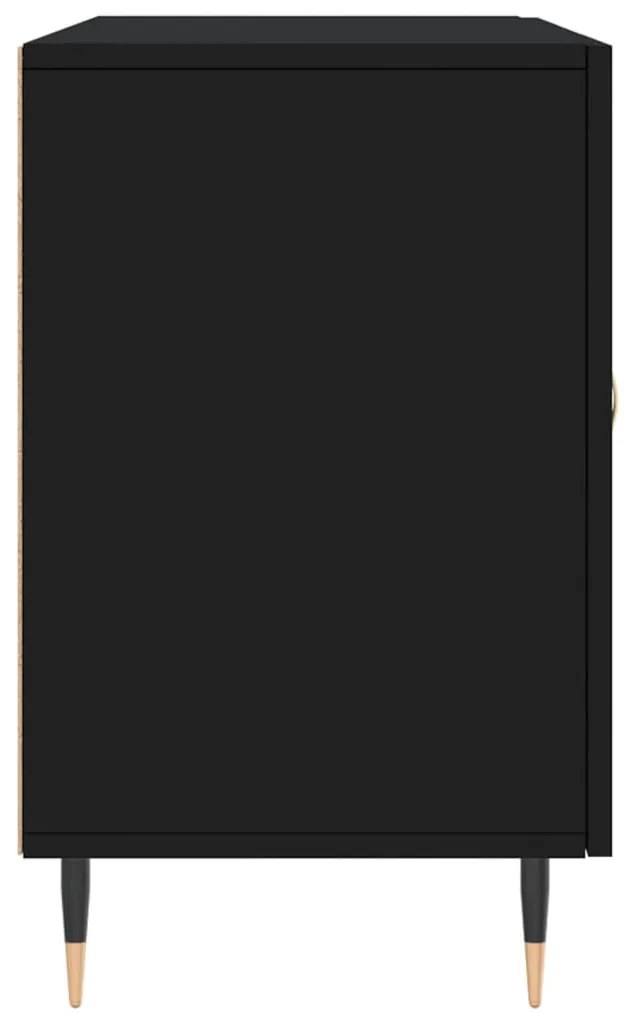 Aparador 100x36x60 cm derivados de madeira preto