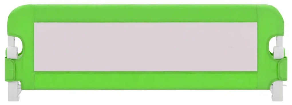 Barra de segurança p/ cama infantil 120x42cm poliéster verde