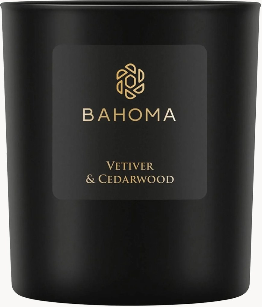 Vela perfumada artesanal Maley (vetiver, cedro)